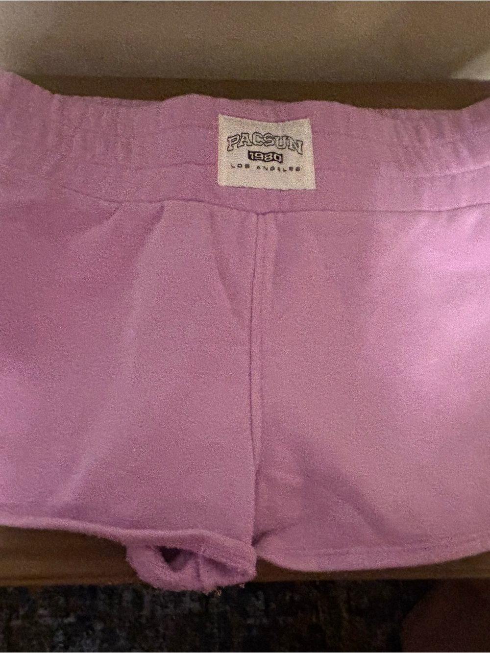 Pacsun Girls' Lavender Terry Shorts - Picture 10 of 10